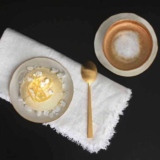 Rezeptbild: Das perfekte Parfait: Zitrone mit Crunch