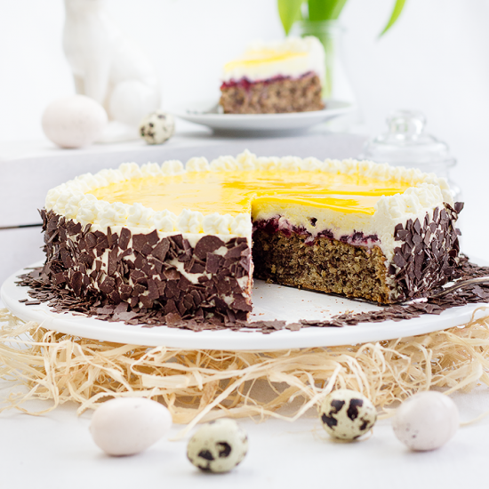 Rezeptbild: Eierlikörtorte