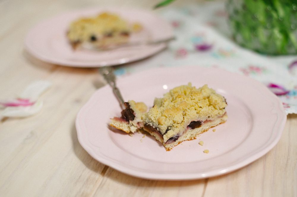 Rezeptbild: STREUSELKUCHEN MIT PFLAUMEN