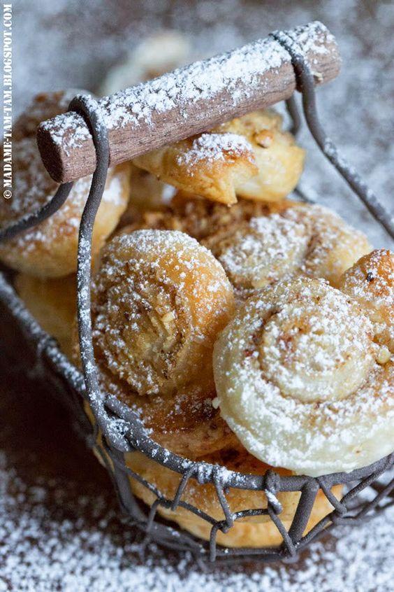 Rezeptbild: Blätterteigschnecken
