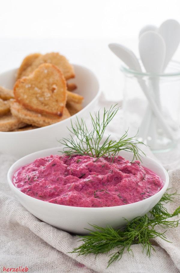 Rezeptbild: Rote Bete Tzatziki