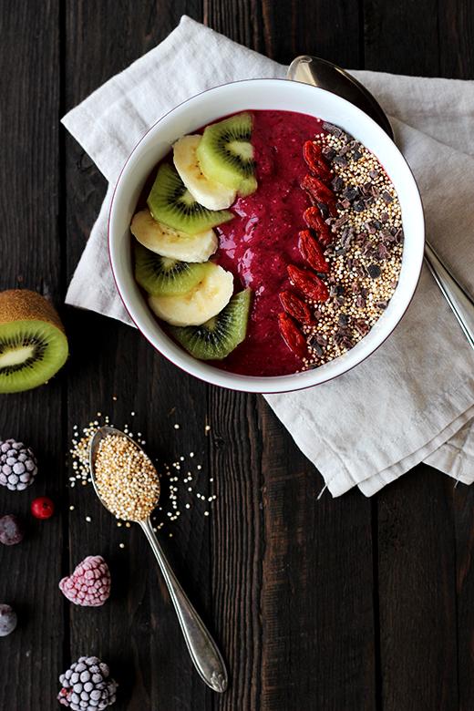 Rezeptbild: Gesundes Frühstück: Smoothie Bowl