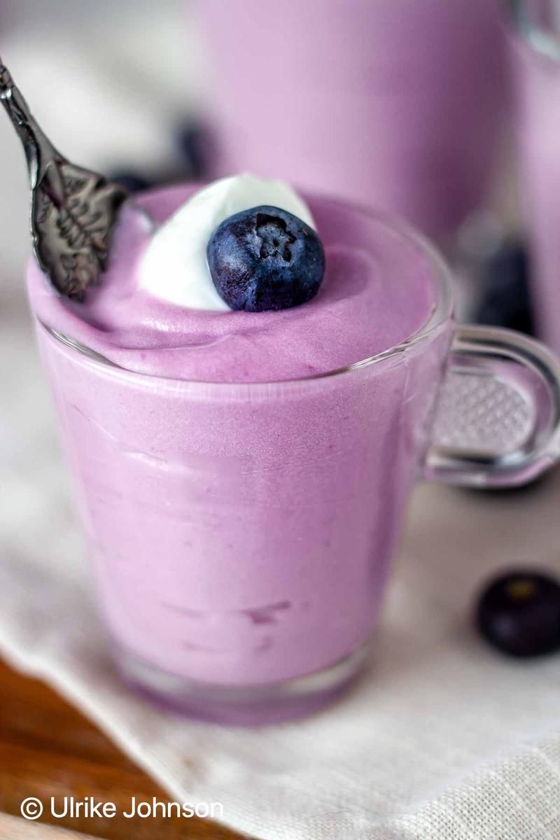 Rezeptbild: Veganes Käsekuchen Dessert Im Glas