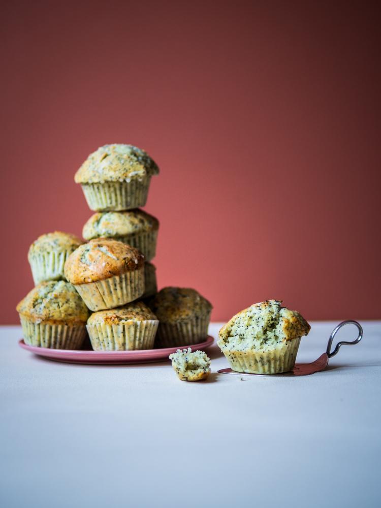 Rezeptbild: Zitronen-Mohn-Muffins nach A Kitchen Addiction