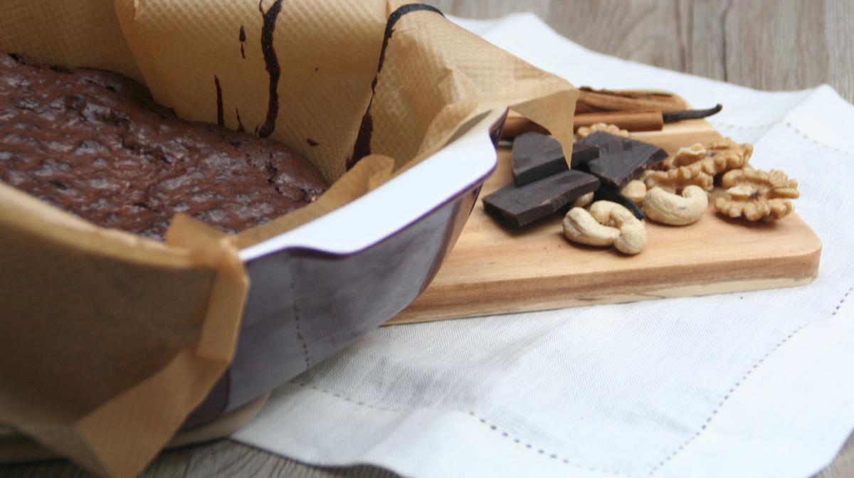 Rezeptbild: Brownies - denn manchmal muss ein einfach Schokolade sein