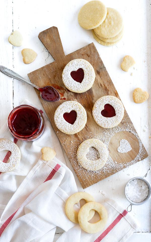 Rezeptbild: Linzer Plätzchen