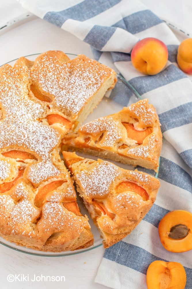 Rezeptbild: Veganer Marillenkuchen