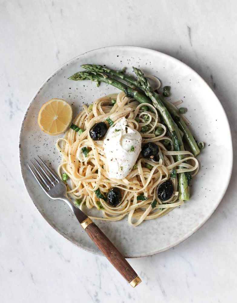 Rezeptbild: One Pot Spargel Pasta 