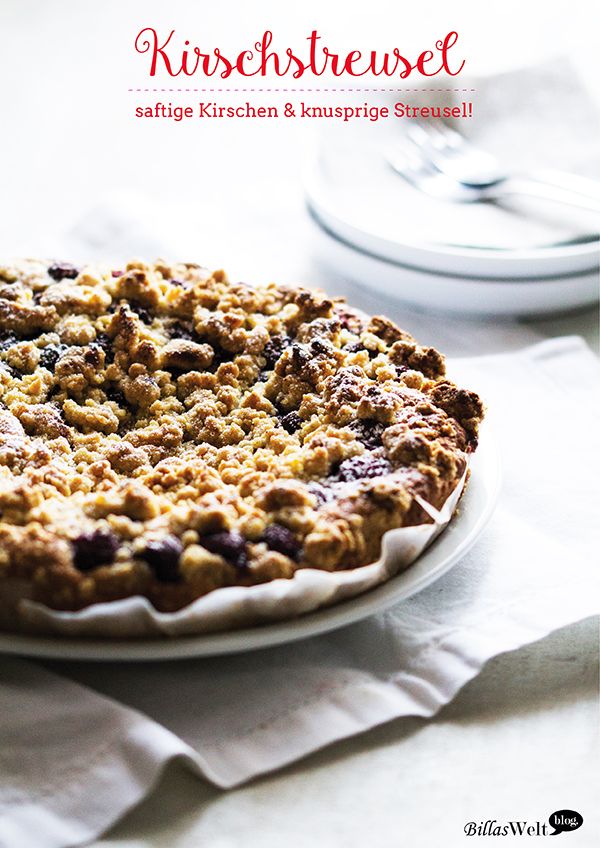 Rezeptbild: Kirschstreuselkuchen