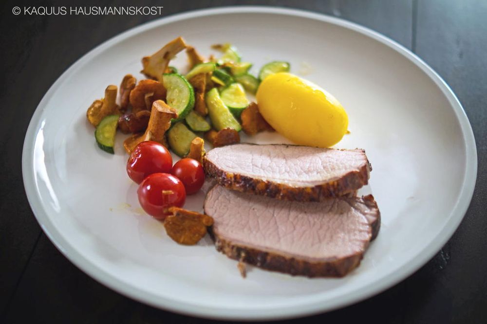 Rezeptbild: Sonntagsbraten aus dem Grill