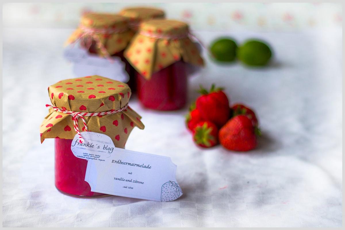 Rezeptbild: Erdbeermarmelade 