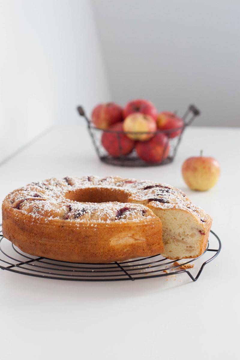 Rezeptbild: Apfel-Zwetschken-Kuchen