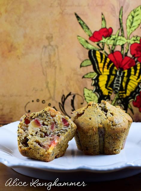 Rezeptbild: Herbstmuffins mit Pflaumen und Mohn