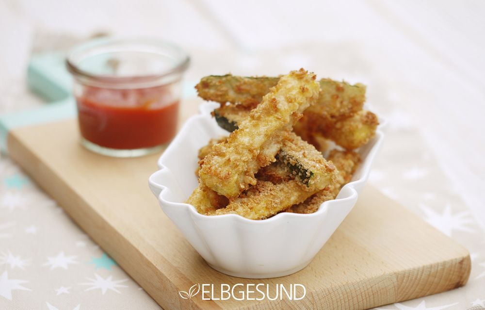 Rezeptbild: Gesundes Fast Food – Zucchini-Pommes