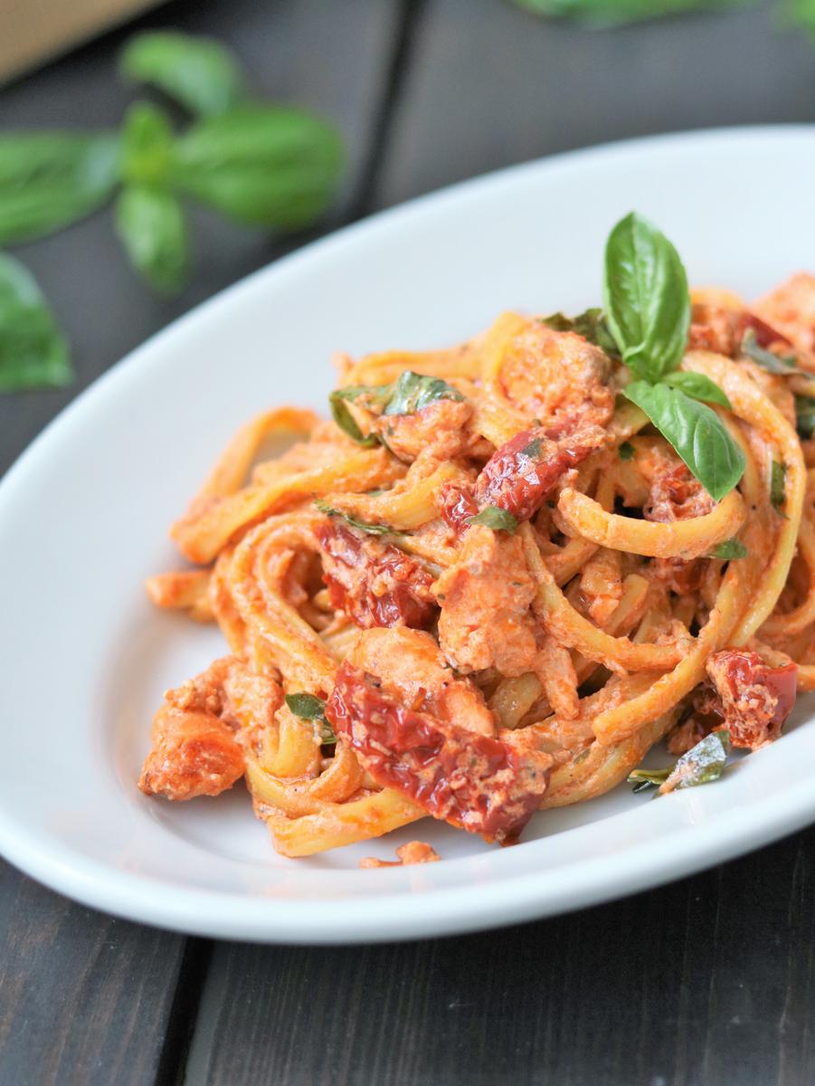 Rezeptbild: Tagliatelle mit Lachs & Ricotta