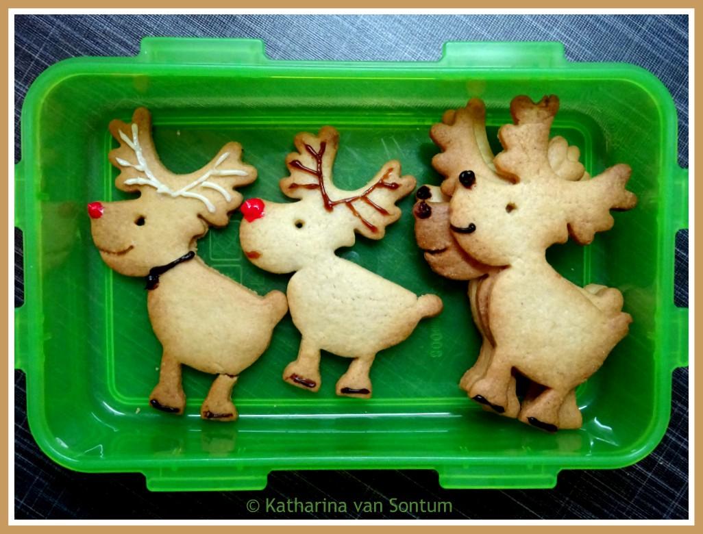 Rezeptbild: Rudolph-Kekse