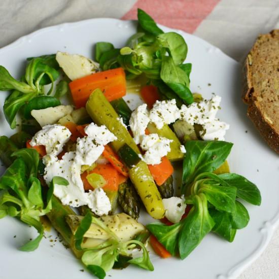 Rezeptbild: Spargelsalat