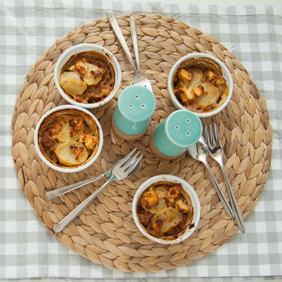 Rezeptbild: Moussaka-Törtchen