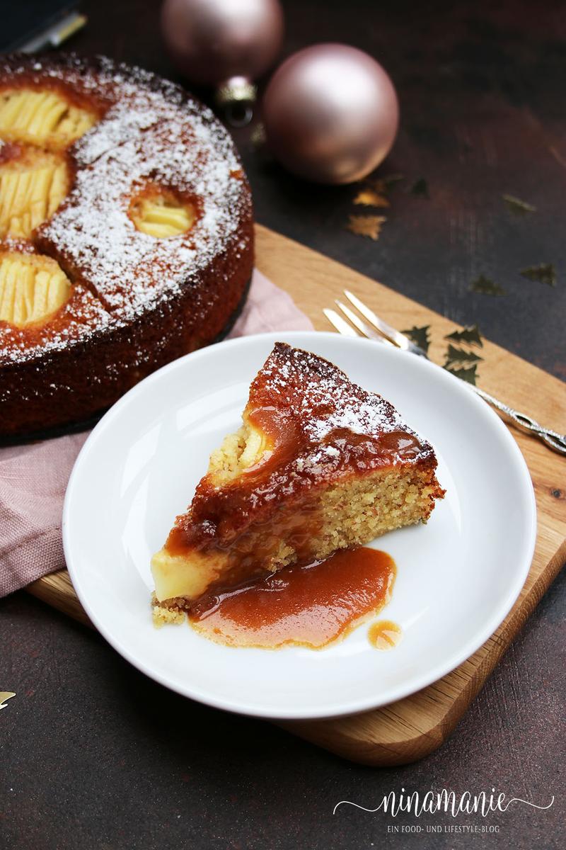 Rezeptbild: Buttriger Apfelkuchen mit Scotch und Rosmarin