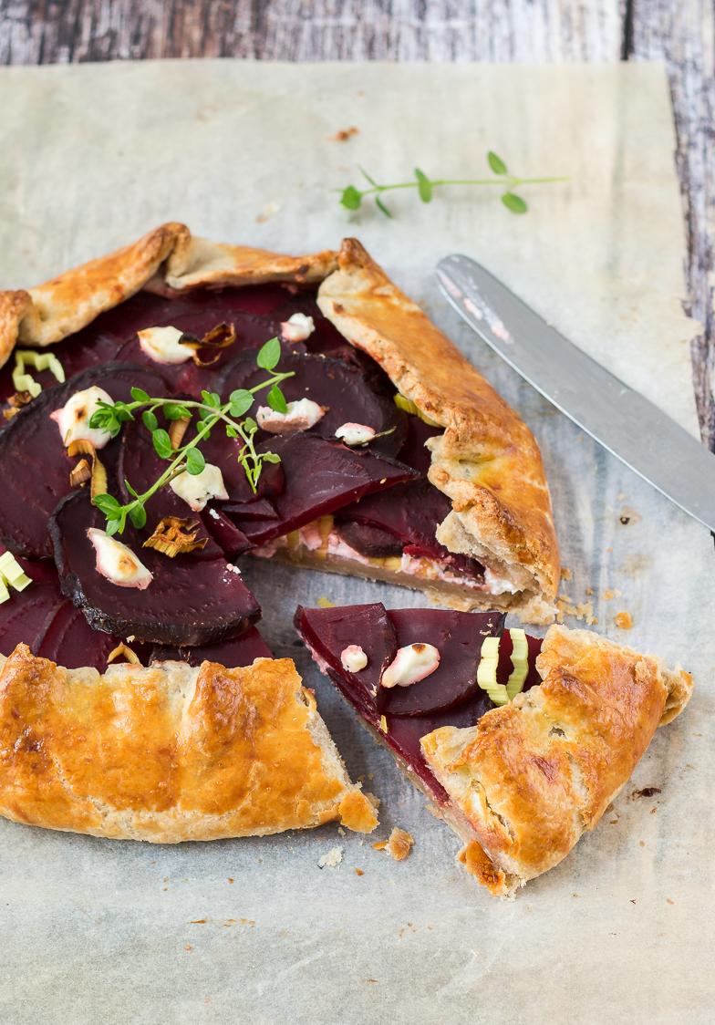 Rezeptbild: Rote Bete Galette