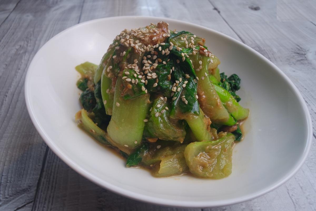 Rezeptbild: Salziger Pak Choi Salat