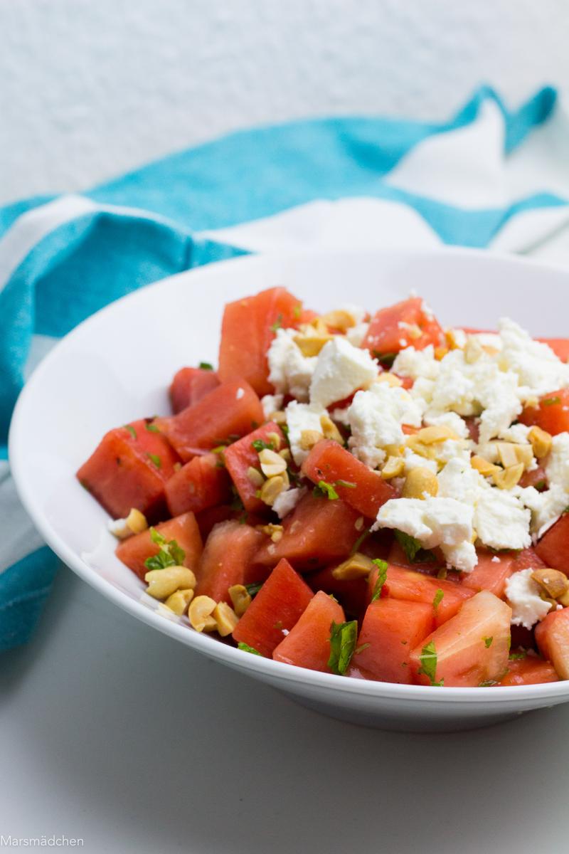 Rezeptbild: Melonensalat