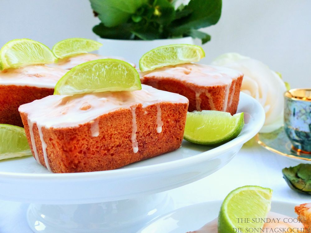 Rezeptbild: Limettenküchlein mit weißer Schokolade