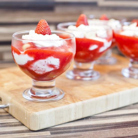 Rezeptbild: Erdbeer-Tiramisu