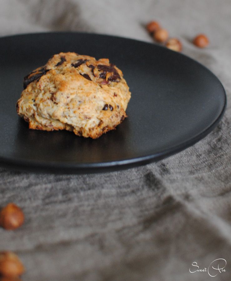 Rezeptbild: Schokoladen Haselnuss Scones