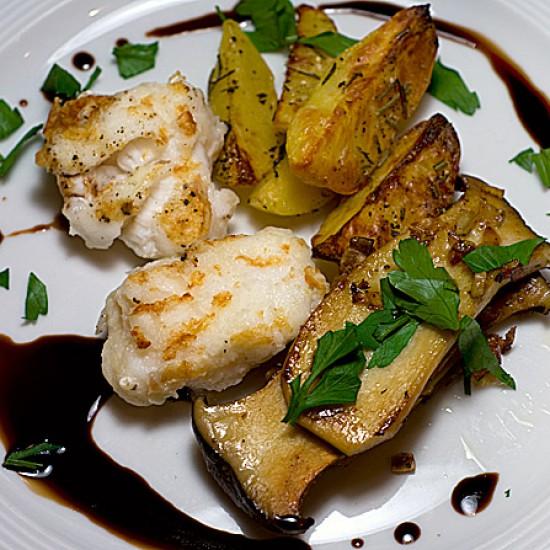 Rezeptbild: Lotte à la Forestière