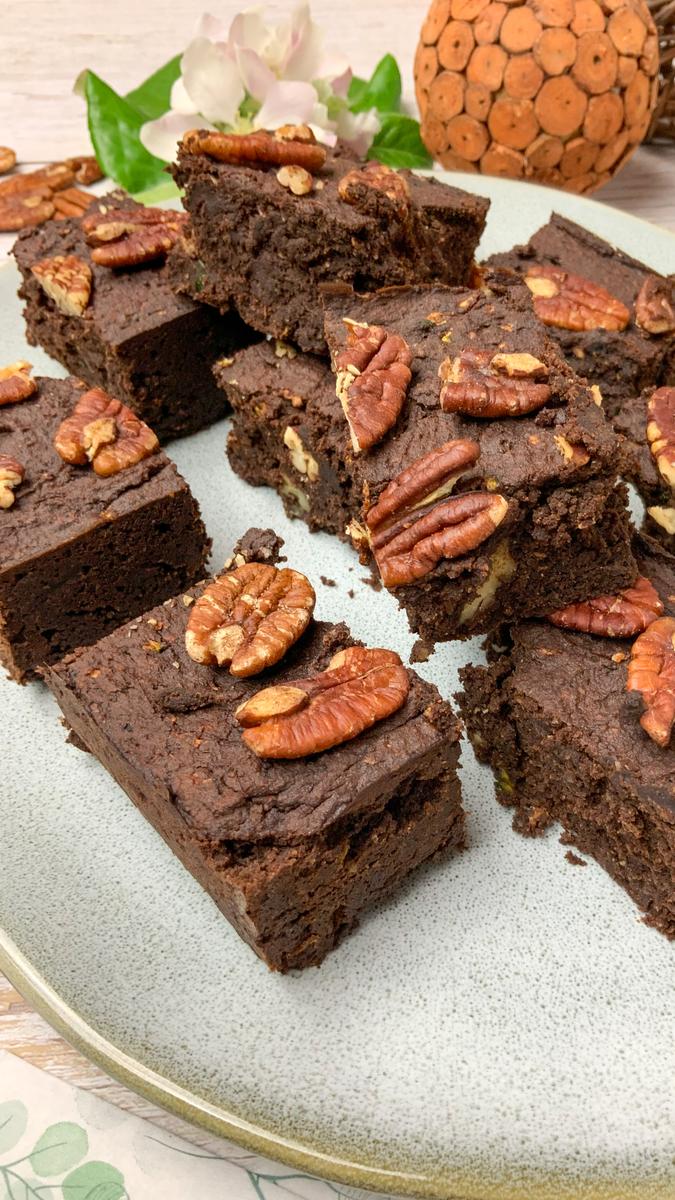 Rezeptbild: Brownies mit Pekannüssen