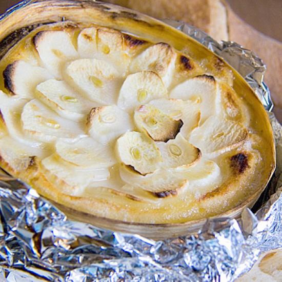 Rezeptbild: gebackener Vacherin Mont-d’Or