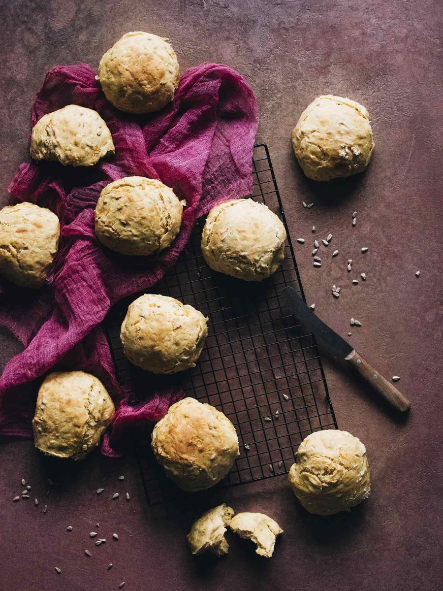 Rezeptbild: DÄNISCHE MÖHRENBRÖTCHEN