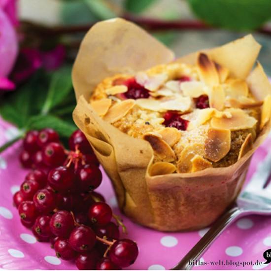 Rezeptbild: Johannisbeer-Muffins, vegan