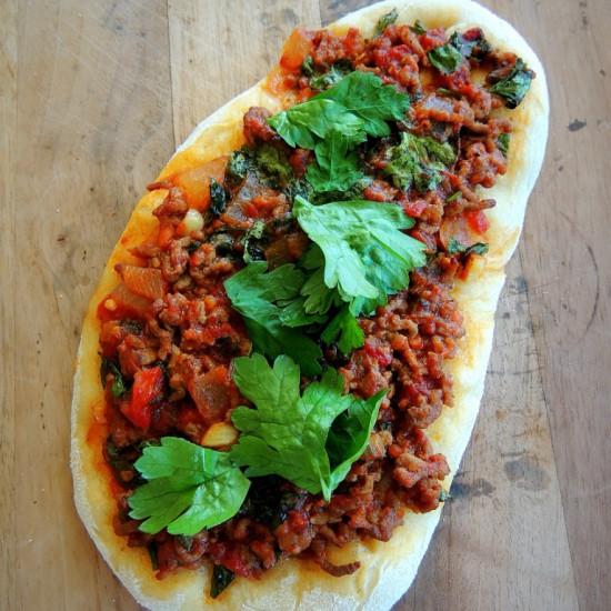 Rezeptbild: Lahmacun