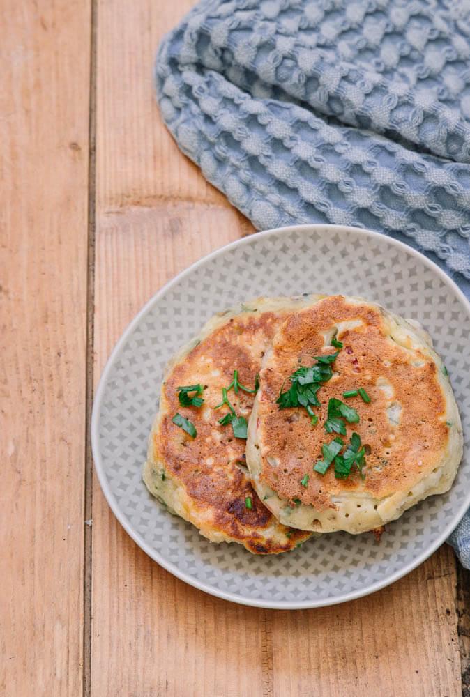 Rezeptbild: Bananenpfannkuchen (herzhaft)