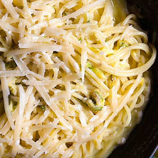 Rezeptbild: Zucchini Spaghetti