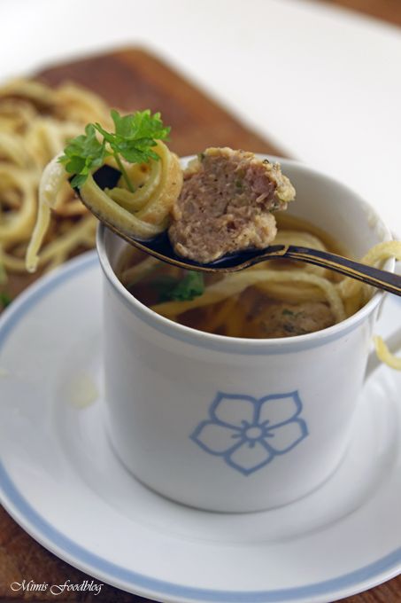 Rezeptbild: Suppenklößchen ~ die klassische Suppeneinlage