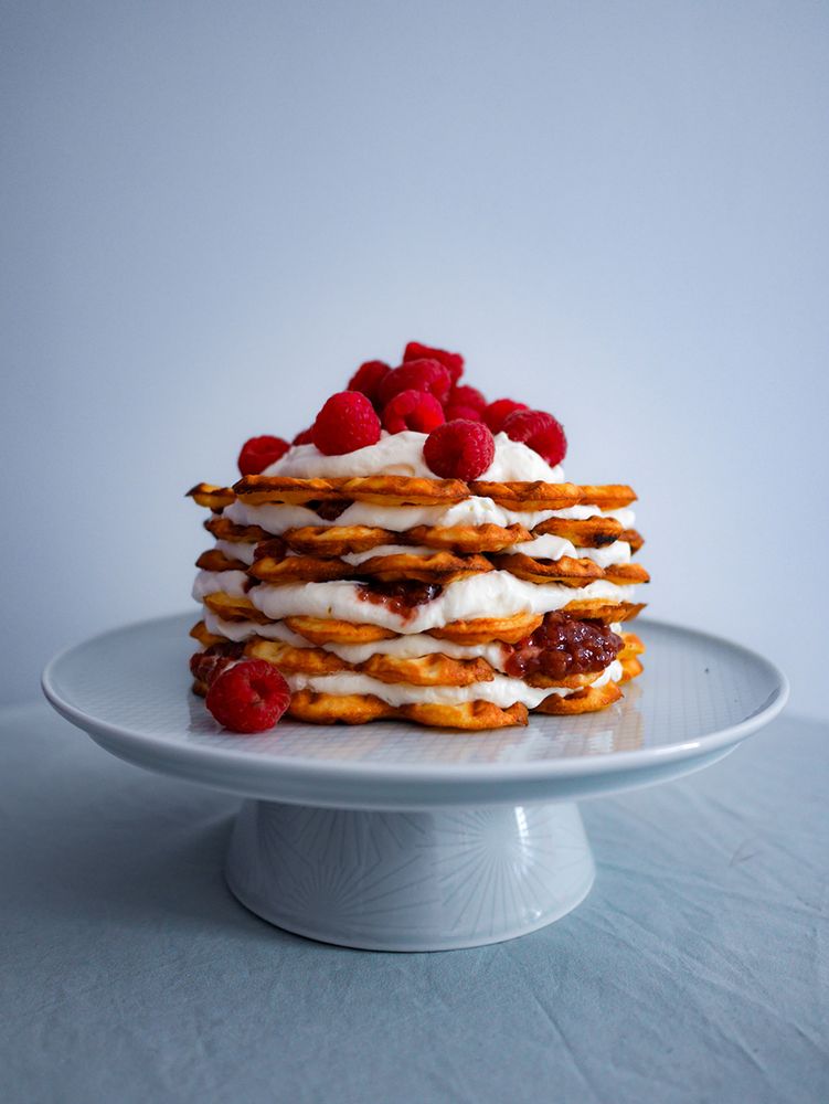 Rezeptbild: Waffeltorte