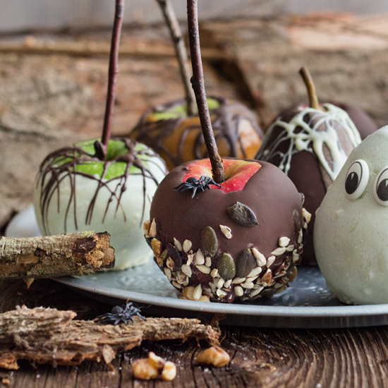Rezeptbild: Halloween-Obst