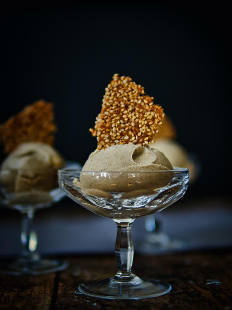 Rezeptbild: Sesam-Eis