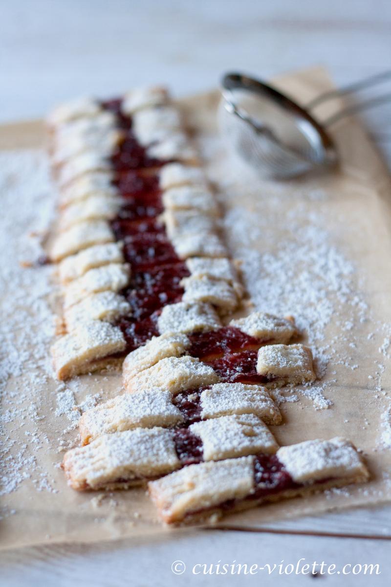 Rezeptbild: Preiselbeerstreifen