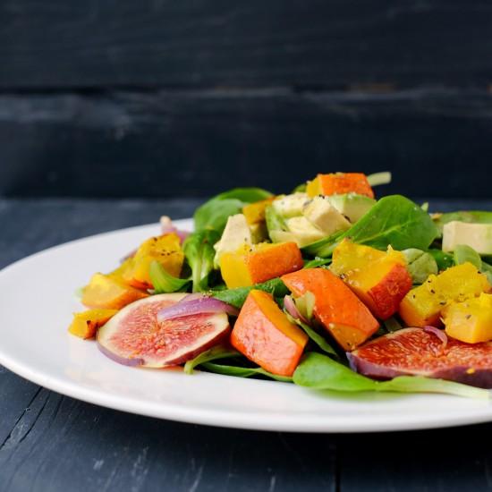Rezeptbild: Herbst-/Wintersalat