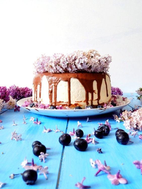 Rezeptbild: Brownie-Blaubeer-Törtchen