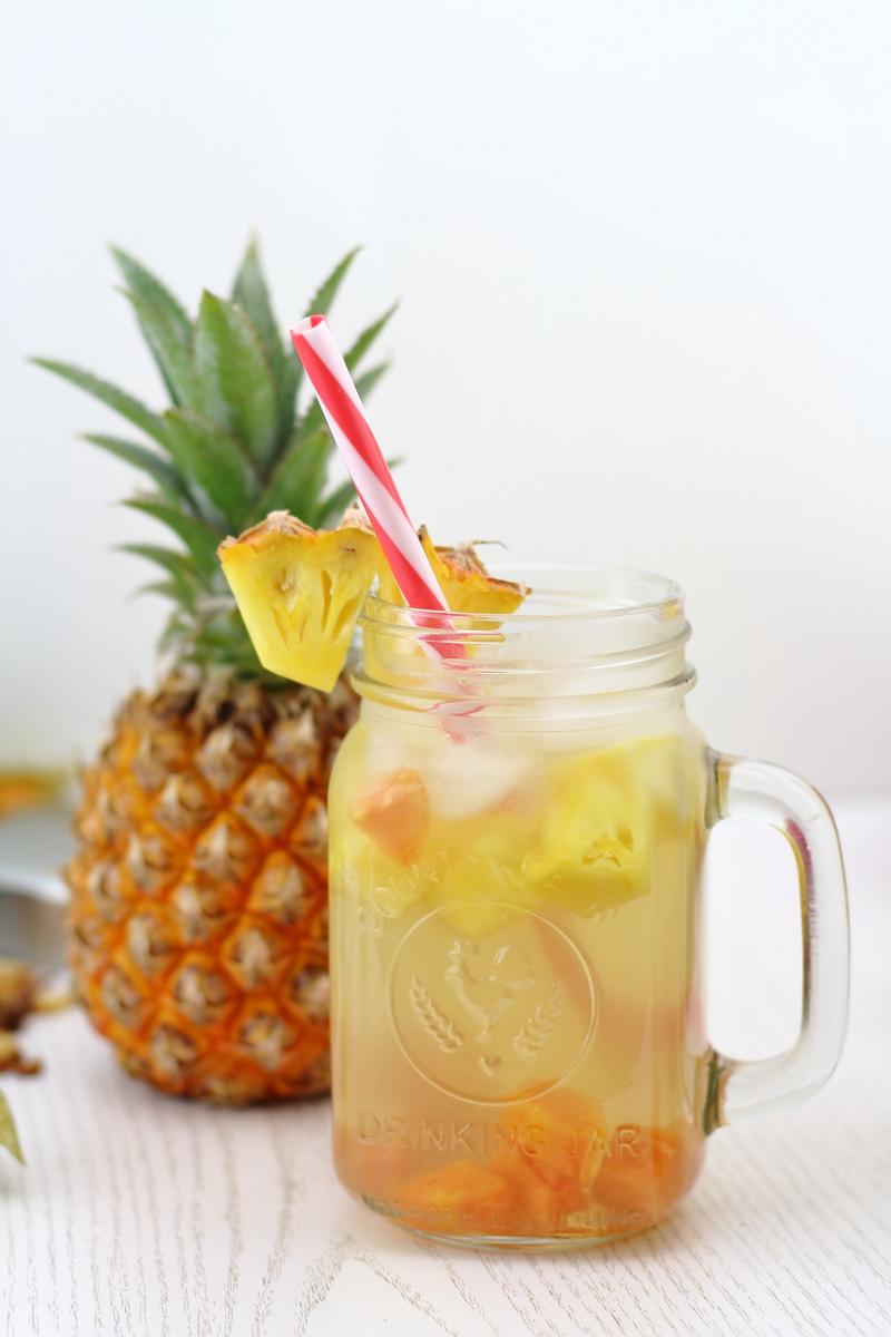 Rezeptbild: Fruchtig-Erfrischender Eistee