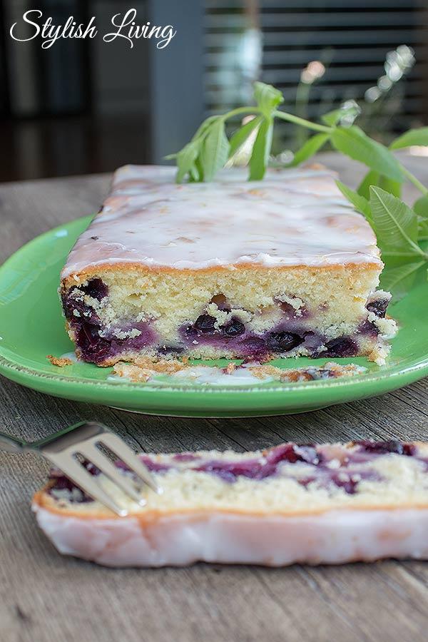 Rezeptbild: Blaubeer-Buttermilch-Kuchen
