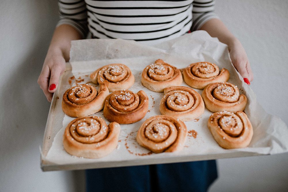 Rezeptbild: Schwedische Zimtschnecken