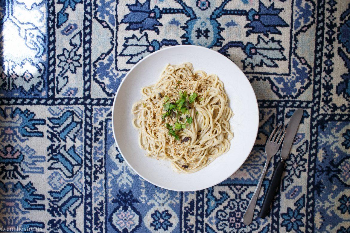 Rezeptbild: Baba Ganoush Pasta