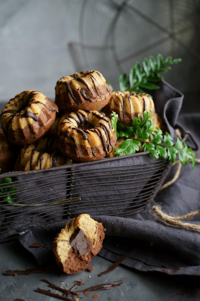 Rezeptbild: Espresso Schokoladen Gugelhupf