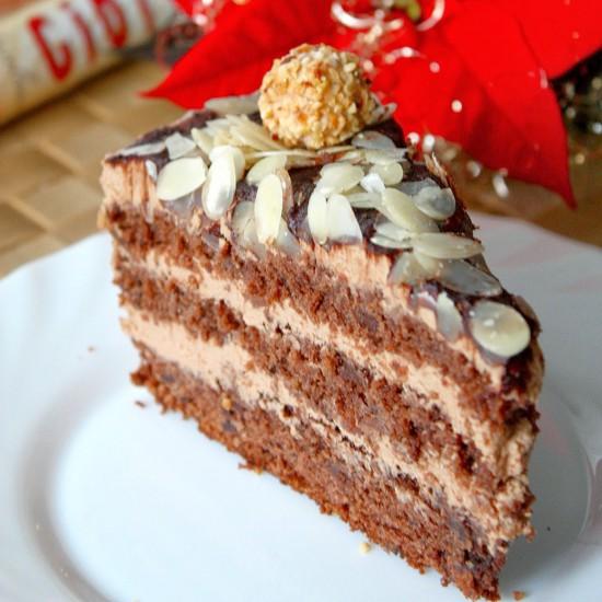 Rezeptbild: Nougat Giotto Torte